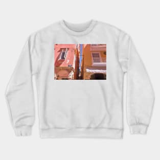 A View of Corfu Town, Greece Crewneck Sweatshirt